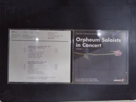 Orpheum Soloists in Concert Volume 1（1CD)008