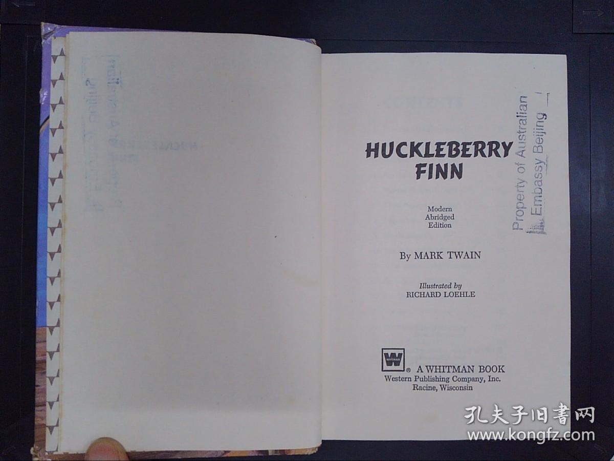 Huckleberry finn（详见图）