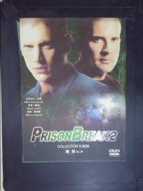 PRISON BREAK2越狱（第二季6-10·中文字幕英文发音）（5DVD）