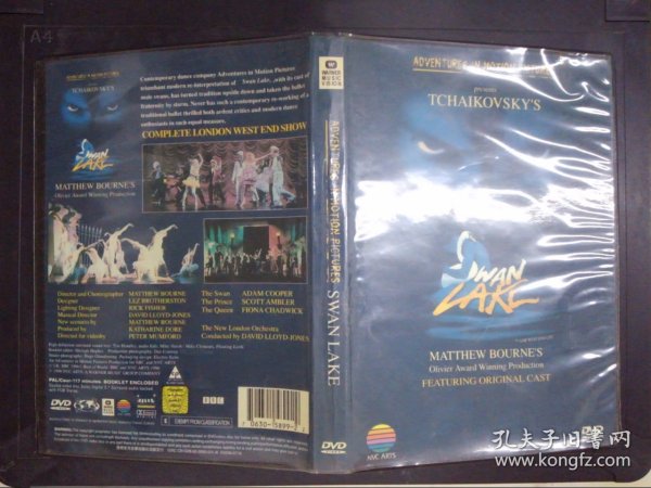 ADVENTURES IN MOTION PICTURES:SWAN LAKE（1DVD）249