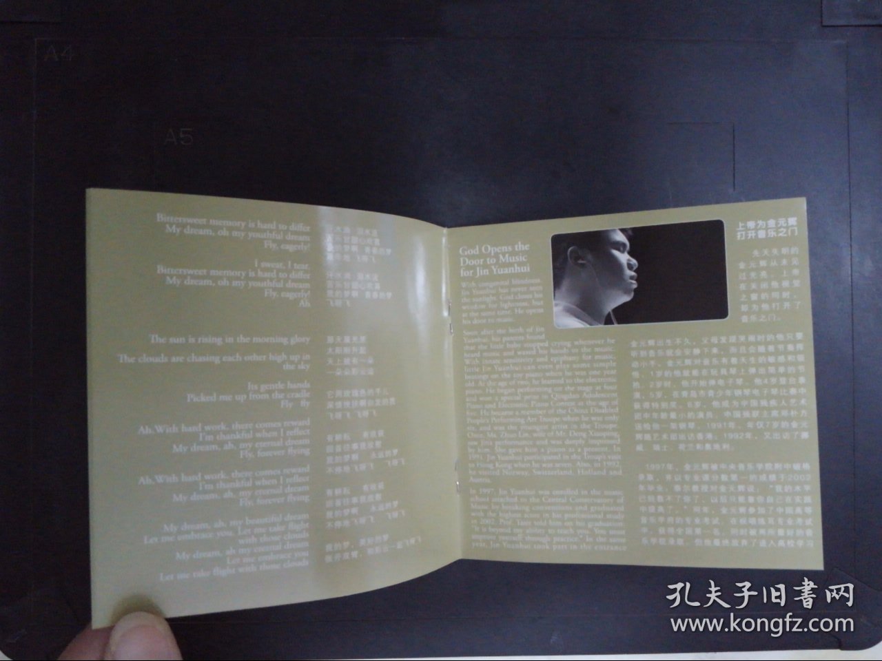 我的梦音乐作品：中国残疾人艺术团（1CD）445