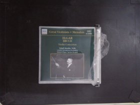 Great Violinists Menuhin: Elgar Bruch Violin Concertos（1CD）488