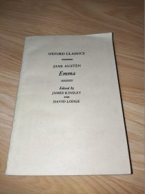 Emma (Oxford Classics) 爱玛 by Jane Austen and James Kinsley 英文版