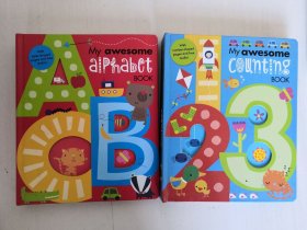 My awesonme aiphabet Book My awesonme counting Book（2本合售）