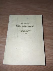 The Forsyte Saga  福尔赛世家 John Galsworthy 英文版