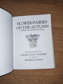 Flower Fairies of the Autumn Cicely Mary Barker 英文版 精装 口袋本