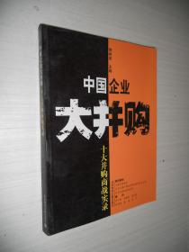 中国企业大并购：十大并购商战实录