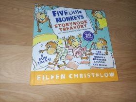 Five Little Monkeys Storybook Treasury (A Five Little Monkeys Story)   五只小猴子 英文原版 精装本