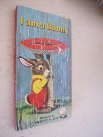 I Am a Bunny (Golden Sturdy Book) by Ole Risom (Author), Richard Scarry (Illustrator) 紙卡書 撕不爛 兒童繪本 精美 英文版