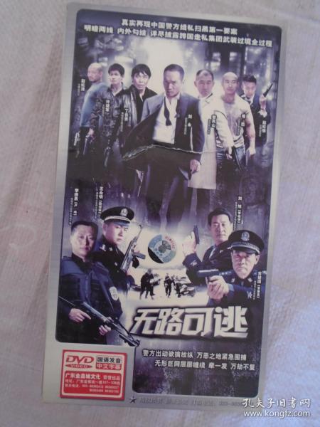 无路可逃 DVD 5碟装