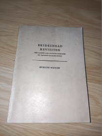 Brideshead Revisited Evelyn Waugh 旧地重游 英文版