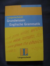 Langenscheidt Grundwissen Englische Grammatik  德语版英语语法 2006年德国出版