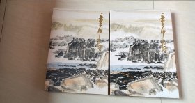 童中焘画集（8开精装 全二册） 【一本是开封，一本没有开封 看图下单】