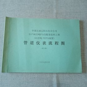 53万吨年PTA装置管道仪表流程图 竣工图 8开