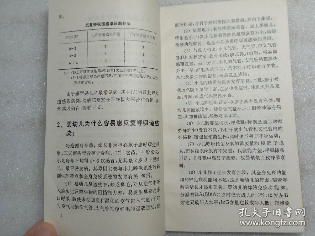 小儿反复呼吸道感染