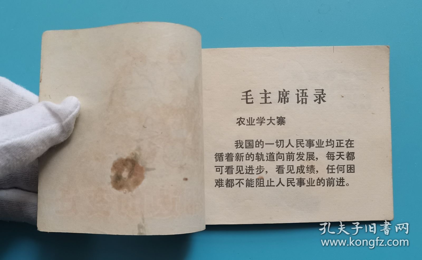 湖边的变迁......(农业学大寨题材,印:6万册)