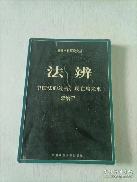 法辨：中国法的过去、现在与未来