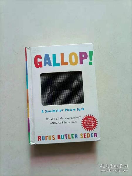 A Scanimation Book: Gallop! 神奇动画书：奔跑 