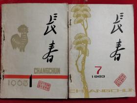 《长春》1963年1—12期合订本，木刻、国画、经典名著，期期精彩！