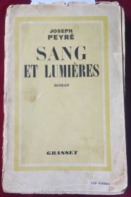SANG ET LUMIERES,,卢米埃尔【1935年法文】外架上