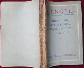 F.ENGELS[THE ORIGIN OF THE FAMILYAND THE STATE](家族私有财产及国家的起源,1948年)底箱