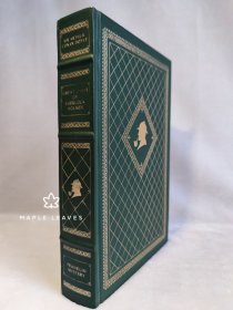 Great Cases of Sherlock Holmes 福尔摩斯 (The Franklin Library Of Mystery Masterpieces) 竹节书脊 书口刷金 1987年