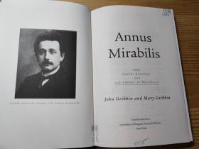 1905 奇迹年 爱因斯坦与相对论 John R. Gribbin, Mary Gribbin . Annus Mirabilis : 1905, Albert Einstein, and the Theory of Relativity