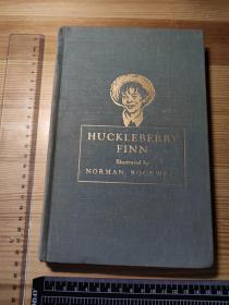 马克吐温 Adventures of Huckleberry Finn  哈克贝利·费恩历险记 Heritage Reprints 1940年版