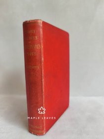 1898年 Short Studies of Shakespeare‘s Plots