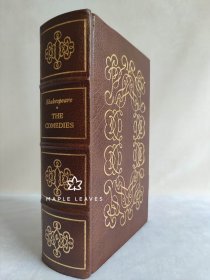 莎士比亚喜剧 Easton Press  真皮收藏版 The Comedies of William Shakespeare - The 100 Greatest Books Ever Written Series