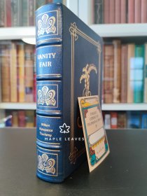 Vanity Fair 名利场 Easton Press (100 Greatest Books Ever Written) 真皮收藏版 竹节书脊 三面刷金 瑕疵见图