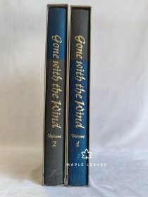 Gone With the Wind 乱世佳人/飘 Heritage Press 精美插图 两大本 2.7公斤