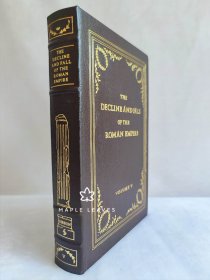 罗马帝国衰亡史 第5卷 History of the Decline and Fall of the Roman Empire (Volume V) 爱德华·吉本 真皮收藏版 三面刷金 竹节书脊 瑕疵见图 有压痕