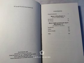 Richard III - The Great Debate : Thomas More - History of King Richard III ; Horace Walpole - Historic Doubts on the Life and Reign of King Richard III