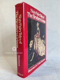 Sixty Fairy Tales of The Brothers Grimm 格林童话60篇 Arthur Rackham 插图 瑕疵见图 书衣有小破损 有斑 缺少前面内衬页