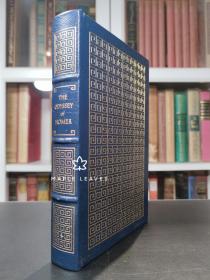 The Odyssey of Homer (100 Greatest Books Ever Written Series) 荷马史诗 奥德赛 真皮收藏版 Easton Press 有些压痕，见图