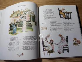 凯特·格林纳威之书 The Kate Greenaway Book : A Collection of Illustration, Verse, and Text