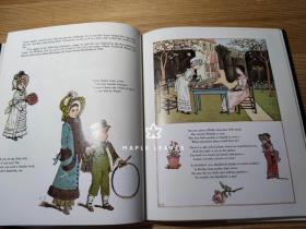 凯特·格林纳威之书 The Kate Greenaway Book : A Collection of Illustration, Verse, and Text