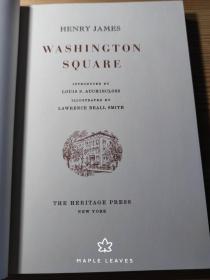 Washington Square 亨利·詹姆斯 华盛顿广场 Heritage Press