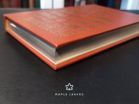 毛姆 The Moon And Sixpence 月亮与六便士 高更插图  Easton Press 真皮收藏版 竹节书脊 绸带书签