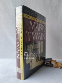 马克吐温自传 The Autobiography of Mark Twain: Including Chapters Now Published For the First 1959年 瑕疵见图 书衣有破损