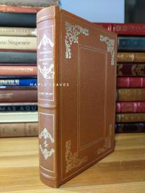 真皮限量版 哈克贝利·费恩历险记 The Adventures of Huckleberry Finn 马克吐温 Easton Press 磨损见图