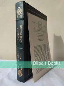 The Torrents of Spring 《春潮》 屠格涅夫 The Easton Press 1992年 著名画家拉贾斯·萨雷插图 竹节书脊 三面刷金 英文原版 瑕疵见图