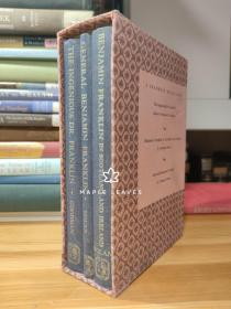 三本富兰克林相关的书 A Franklin Miscellany the Ingenious Dr. Franklin, Benjamin Franklin in Scotland and Ireland, General Benjamin Franklin the Military Career of a Philosopher