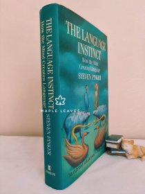 The Language Instinct  语言本能  史蒂芬·平克 当代最伟大思想家、世界顶尖语言学家和认知心理学家