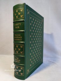 名利场 Vanity Fair (The 100 Greatest Books of All Time) 真皮限量版  Franklin Library  竹节书脊 三面刷金