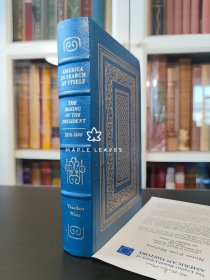 Theodore H. White - America In Search Of Itself - Easton Press 收藏版 - 瑕疵见图 顶部有压痕 有斑