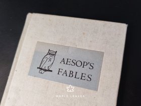 Aesop's Fables 伊索寓言 磨损见图 前十几页有笔记划线