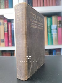 Tolstoy, The Inconstant Genius: A Biography 托尔斯泰传 1929年 插图版 瑕疵见图