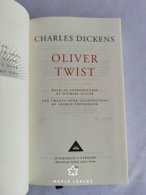 Oliver Twist   狄更斯 雾都孤儿 插图版 人人文库 1992年 英文原版 全新未阅 瑕疵为运输与库存造成